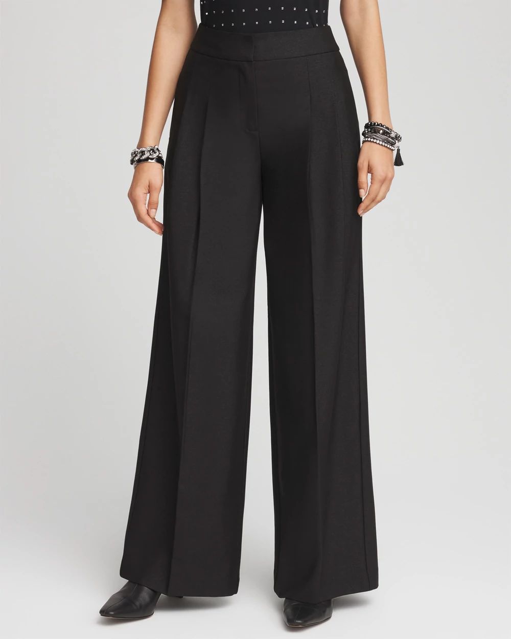 Pleated Wide Leg Pants | Chico's Pleated Wide Leg Pants | Chico's